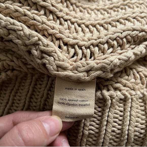 BABAA Cotton Sweater Pullover Natural #18 - Picture 7 of 9